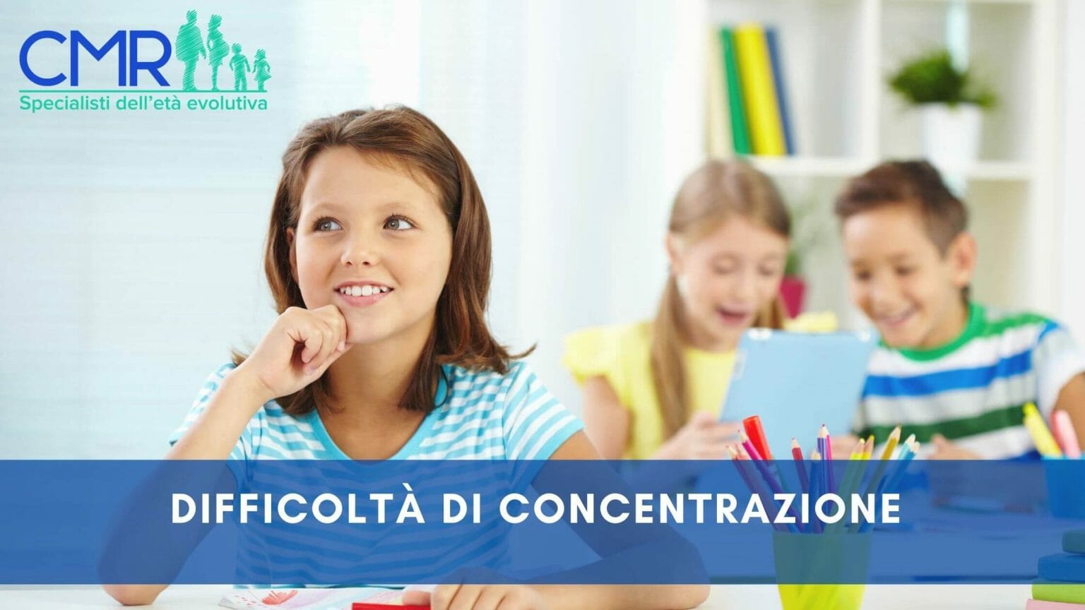 difficoltà di concentrazione nei bambini